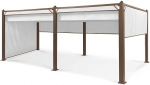 Pergolas Madera Blanca